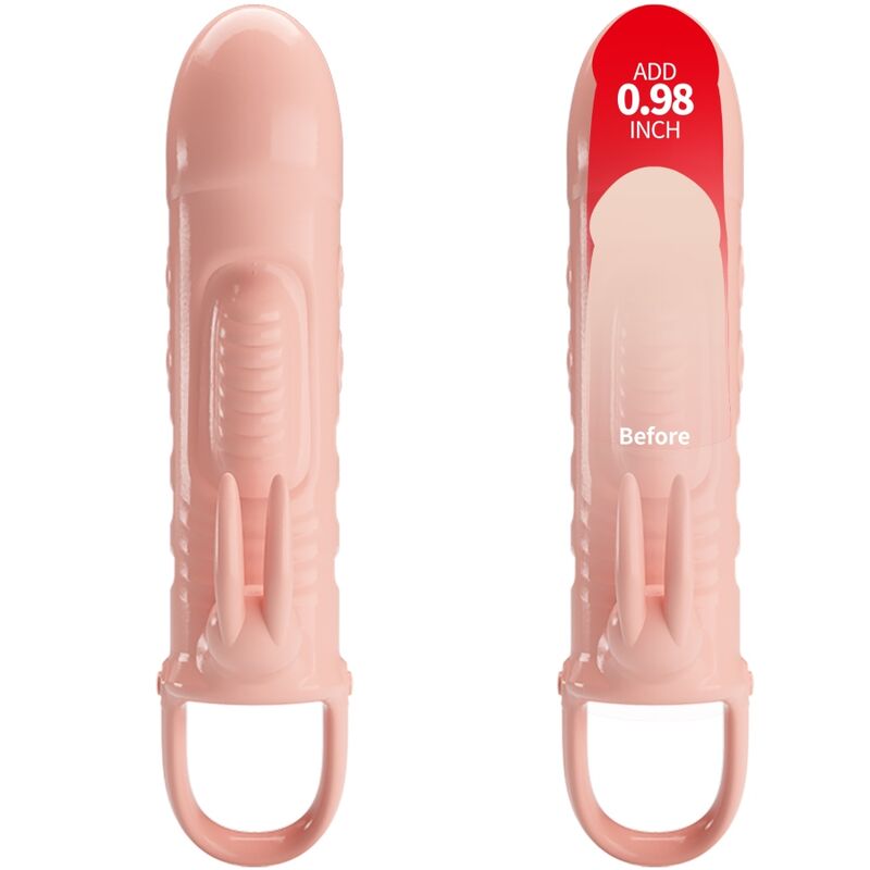 Pretty Love Sloane Natural Rabbit Penis Sheath