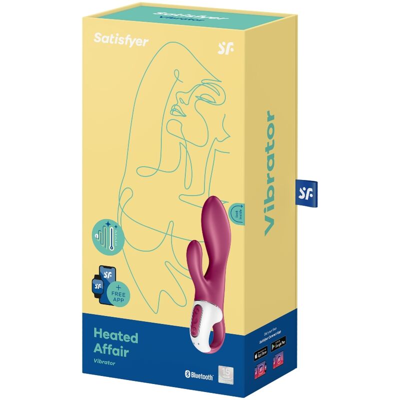Satisfyer Vibrator Satisfyer - Heated Affair Gspot Vibrator
