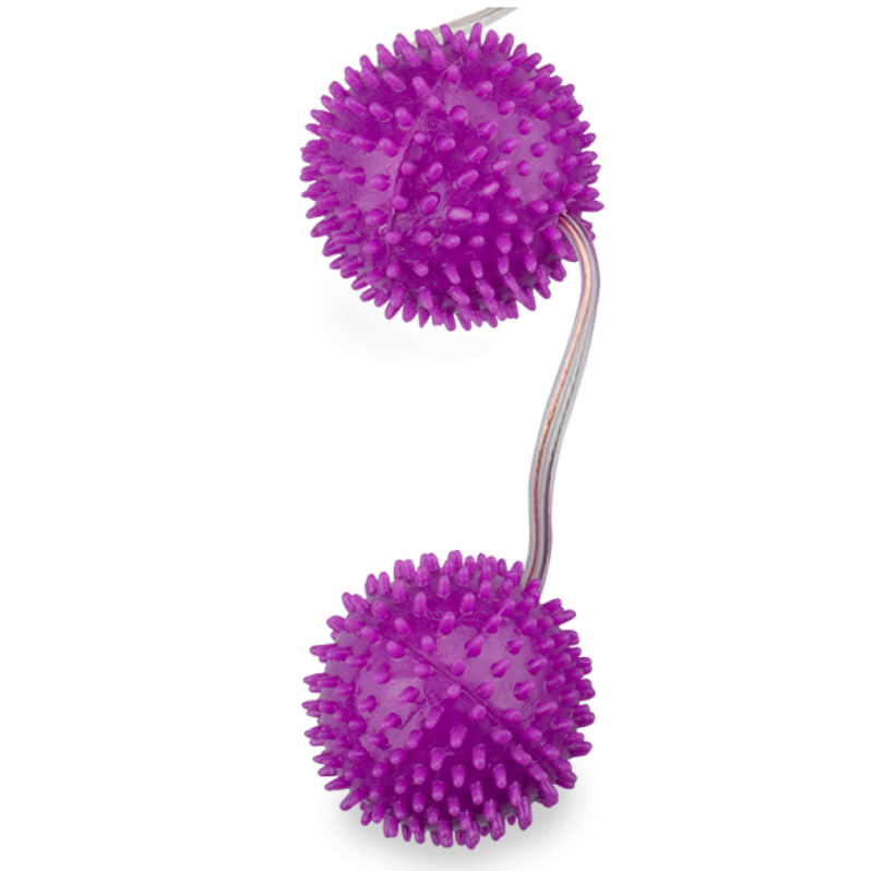 Baile Stimulating Baile - A Deeply Pleasure Purple Textured Balls 3.60 Cm