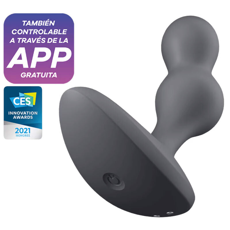 Satisfyer deep diver vibrating plug grå