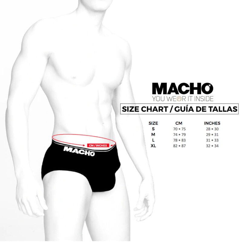 Macho Underwear Macho - Ms24A Brief Dark Yellow Underpants S