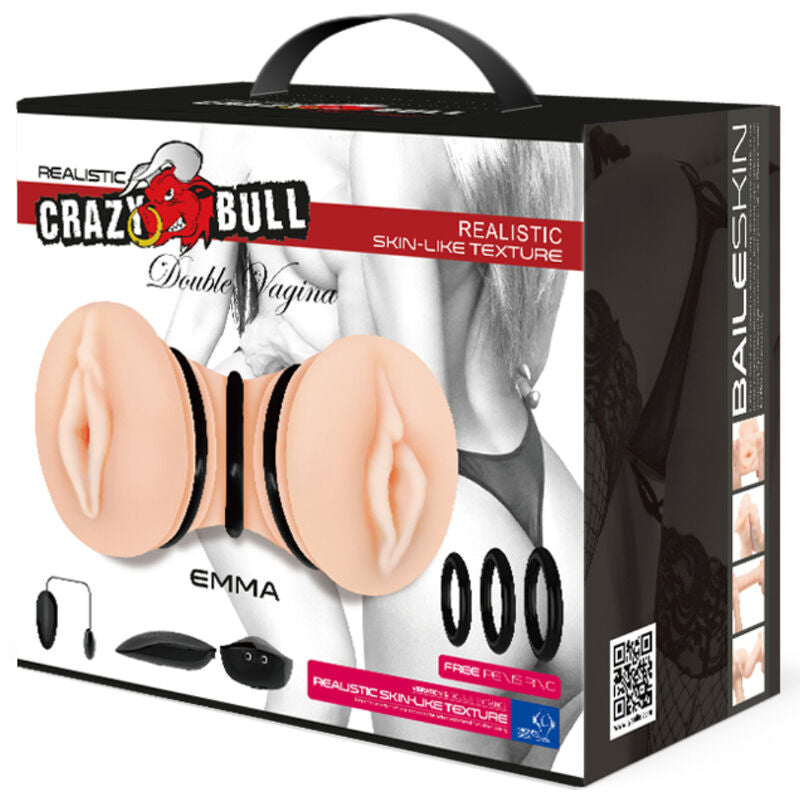 Crazy Bull Emma Realistic Double Vagina Masturbator