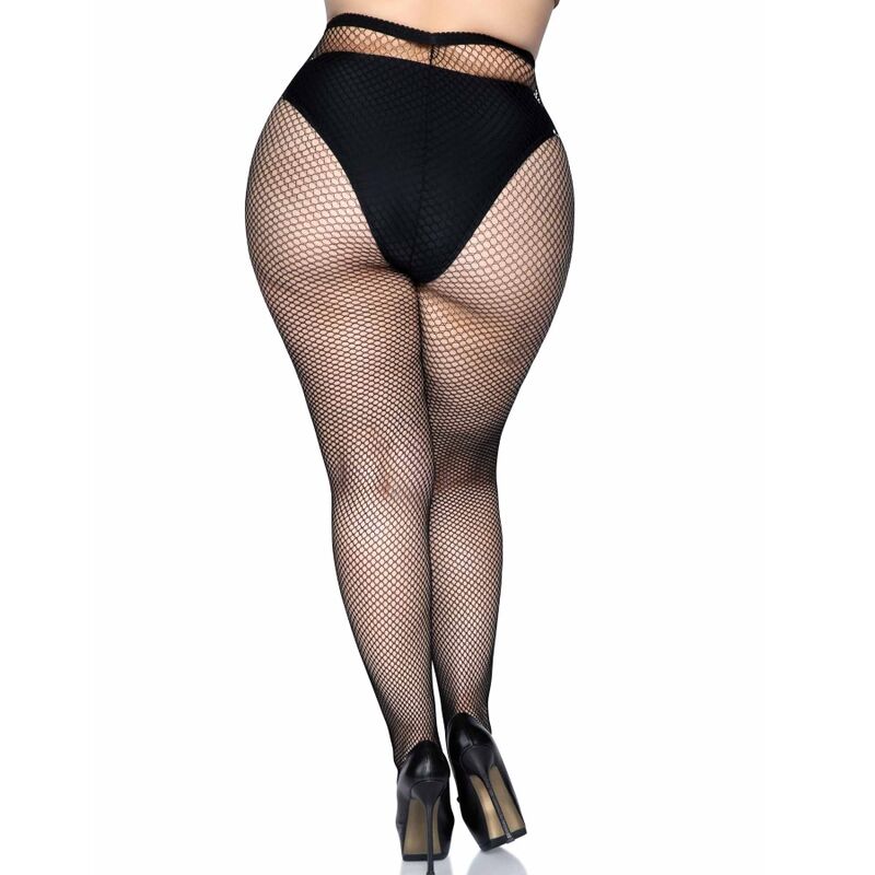 Leg Avenue Hosiery Leg Avenue - Fishnet Pantyhose Plus Size
