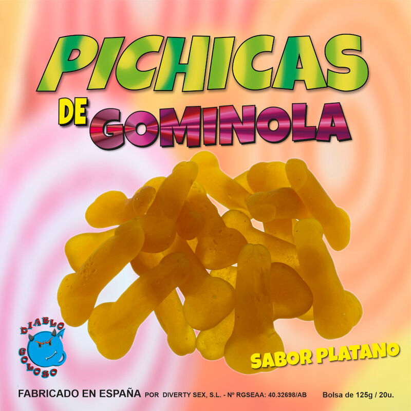 Diablo Goloso Banana Gummy Slices