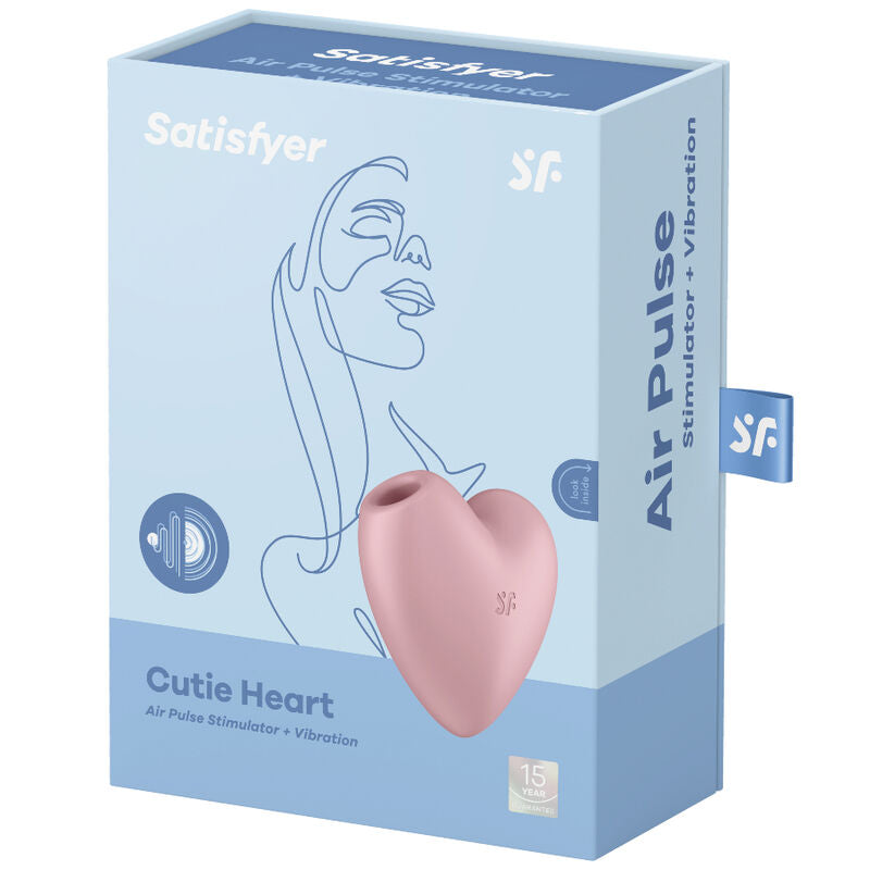 Satisfyer Cutie Heart Blue Stimulator