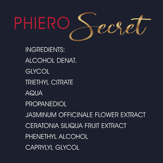 500 Cosmetics - Phiero Secret Natural Odorless Combination Female Sex Hormones 15 Ml