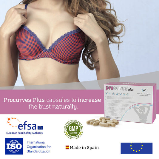 500Cosmetics 500 Cosmetics - Procurves Plus Natural Breast Enhancement Capsules