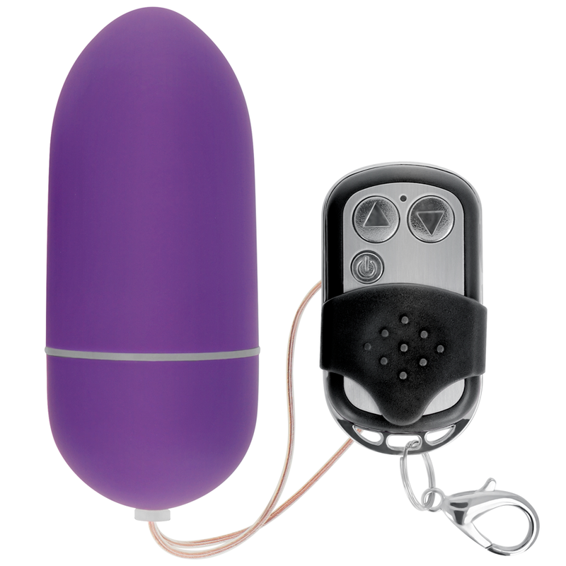 Online Remote Control Vibrating Egg L Purple