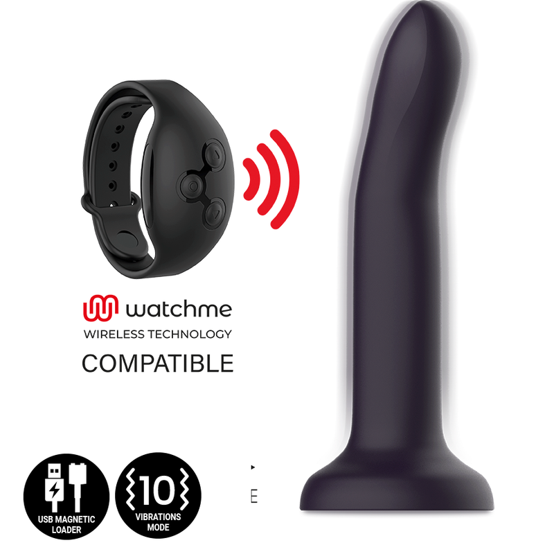 Mythology Fantasy Dildo Mythology - Duman Mystic Dildo L - Vibrator Compatible With Watchme Wireless Technology