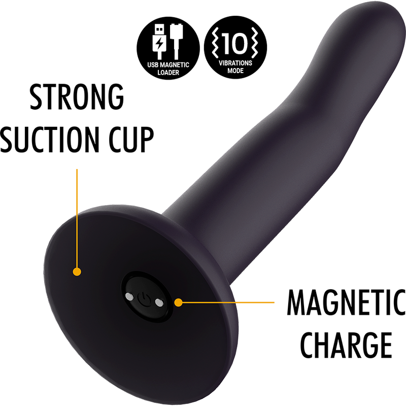 Mythology Fantasy Dildo Mythology - Duman Mystic Dildo L - Vibrator Compatible With Watchme Wireless Technology