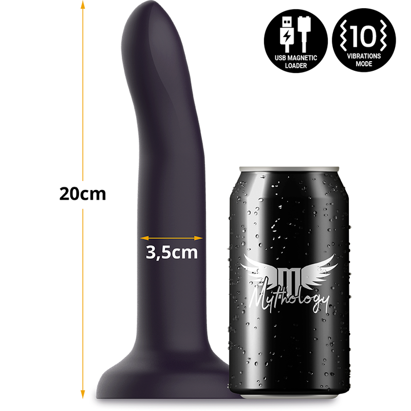 Mythology Fantasy Dildo Mythology - Duman Mystic Dildo L - Vibrator Compatible With Watchme Wireless Technology
