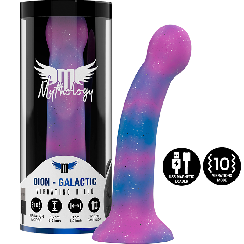 Mythology Fantasy Dildo Mythology - Dion Galactic Dildo S - Vibrator Watchme Wireless Technology Compatible