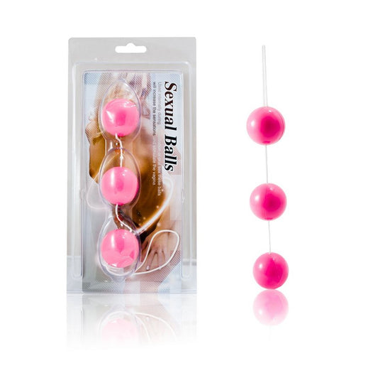 Baile Stimulating Baile - Strip Pink Anal Balls Abs