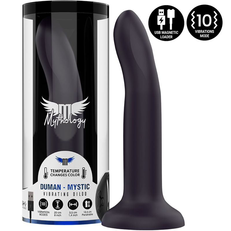 Mythology Fantasy Dildo Mythology - Duman Mystic Dildo L - Vibrator Compatible With Watchme Wireless Technology