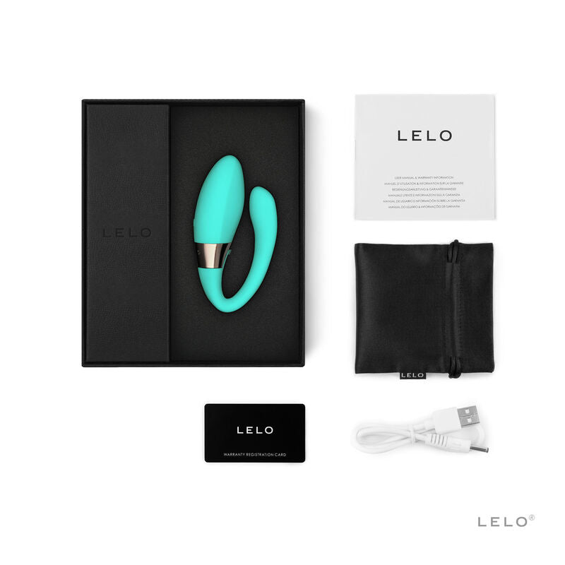 Lelo Tiani Harmony Aqua Green Couple Massager