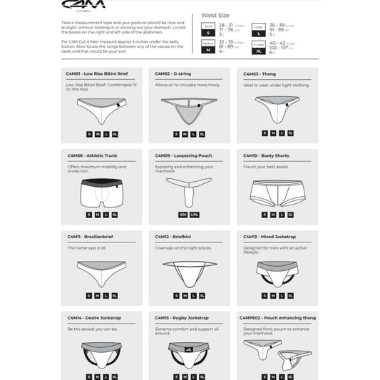 Cut4Men Brief & Bikini Cut4Men - Calzoncillo Corte Bajo Rainbow S