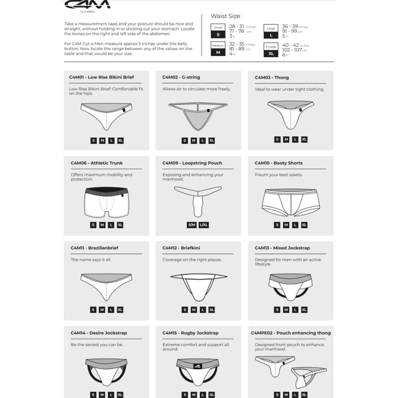 Cut4Men Jockstrap Cut4Men - Jockstrap Miami Xl