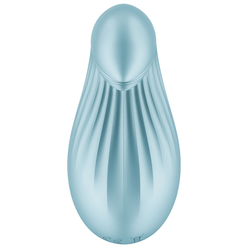 Satisfyer Dipping Delight Genopladelig Klitoris Vibrator Blå