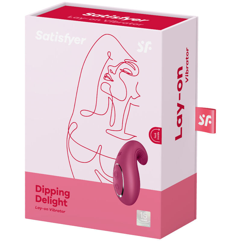 Satisfyer Dipping Delight Genopladelig Klitoris Vibrator Blå