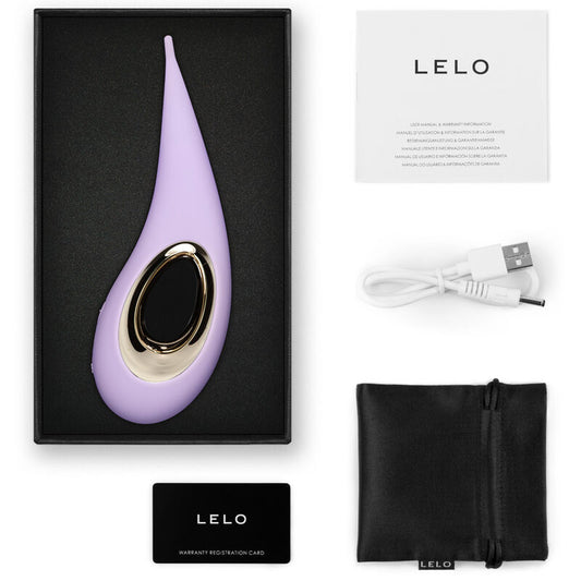 Lelo Dot Clitoris Stimulator - Lilac