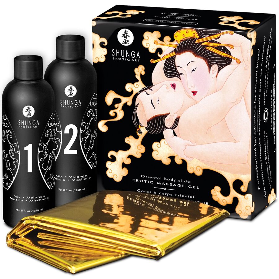 Shunga Kits Shunga - Oriental Melon Mango Erotic Body To Body Massage Gel