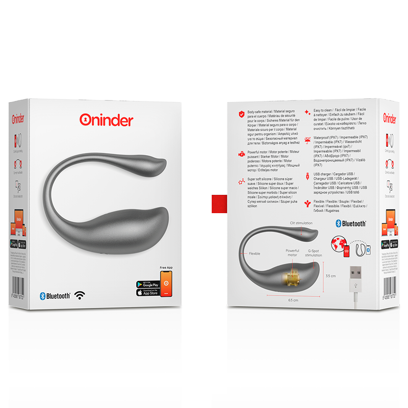 Oninder Nairobi Vibrating Egg Pink - Free App