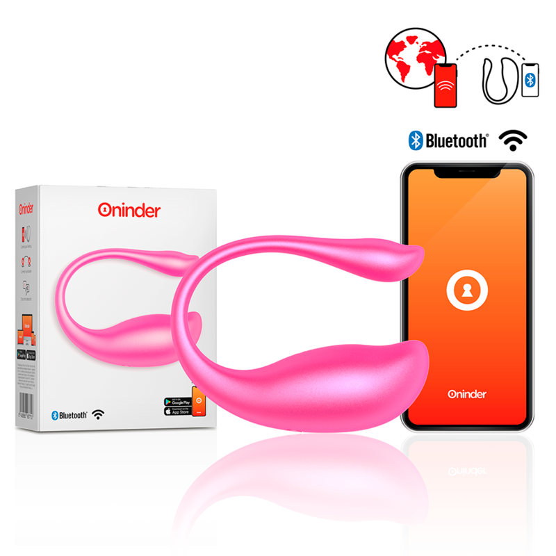 Oninder Nairobi Vibrating Egg Pink - Free App