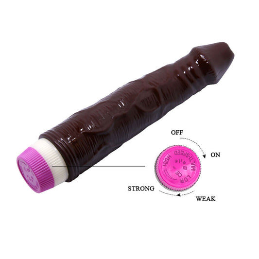 Baile Vibrators Baile - Waves Of Pleasure Vibrator 23 Cm Brown
