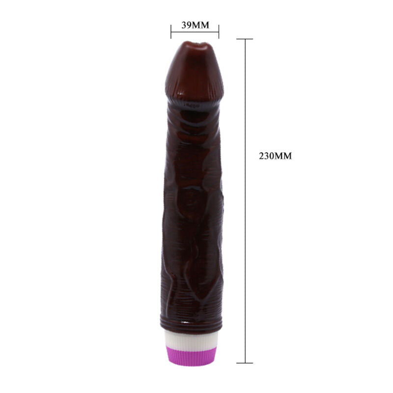Baile Vibrators Baile - Waves Of Pleasure Vibrator 23 Cm Brown