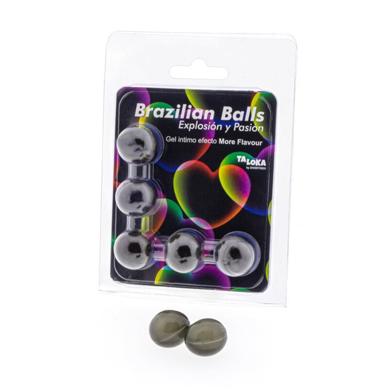Taloka 5 Brazilian Balls More Flavour Effect Exciting Gel