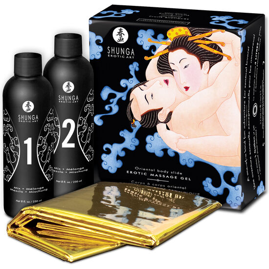 Shunga Kits Shunga - Oriental Body To Body Erotic Massage Gel With Exotic Fruits