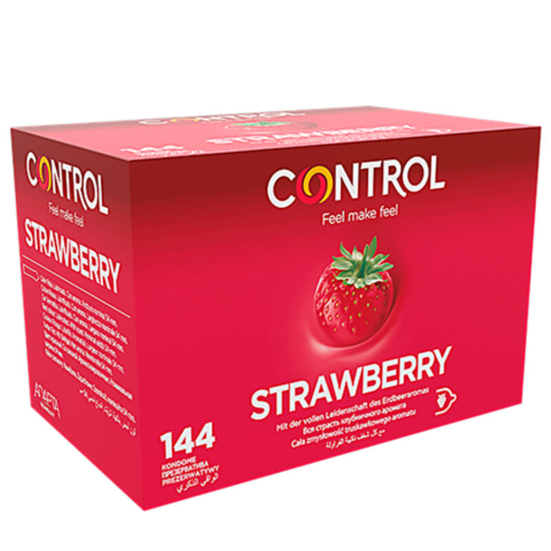 Control Condoms Control - Adapta Strawberry Condoms 144 Units
