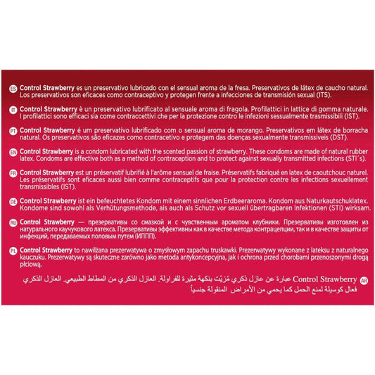 Control Condoms Control - Adapta Strawberry Condoms 144 Units