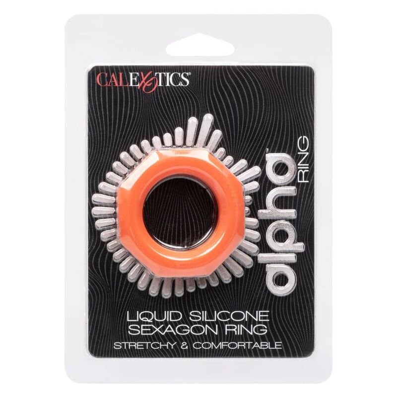 Calexotics Alpha Sexagon Ring Orange