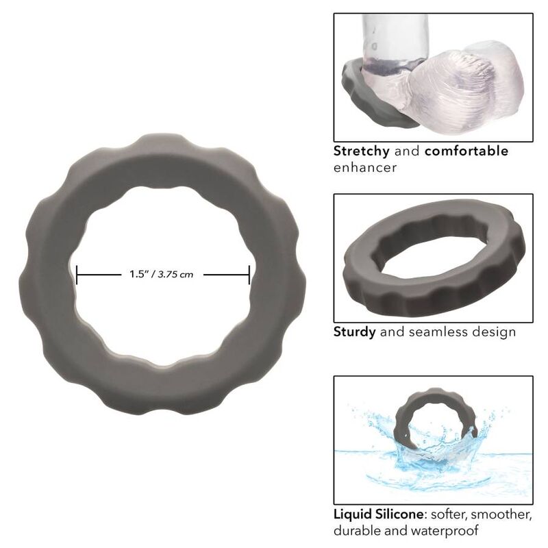 Calexotics Alpha Erect Ring Grey