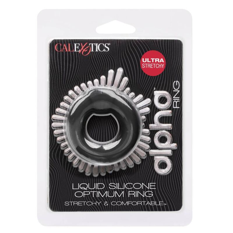 Calexotics Alpha Optimum Ring Black