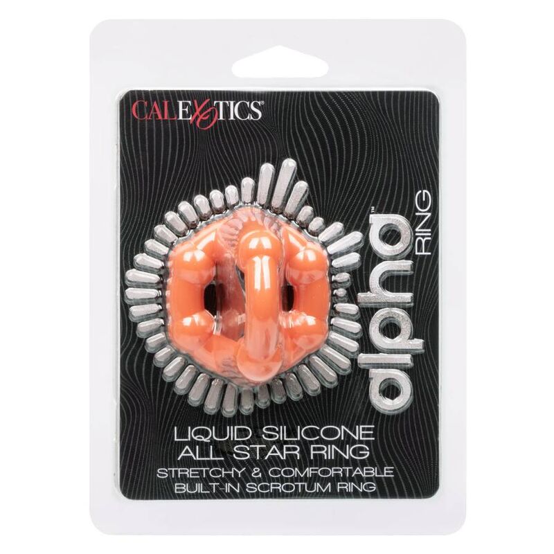 Calexotics Alpha All Star Ring Orange