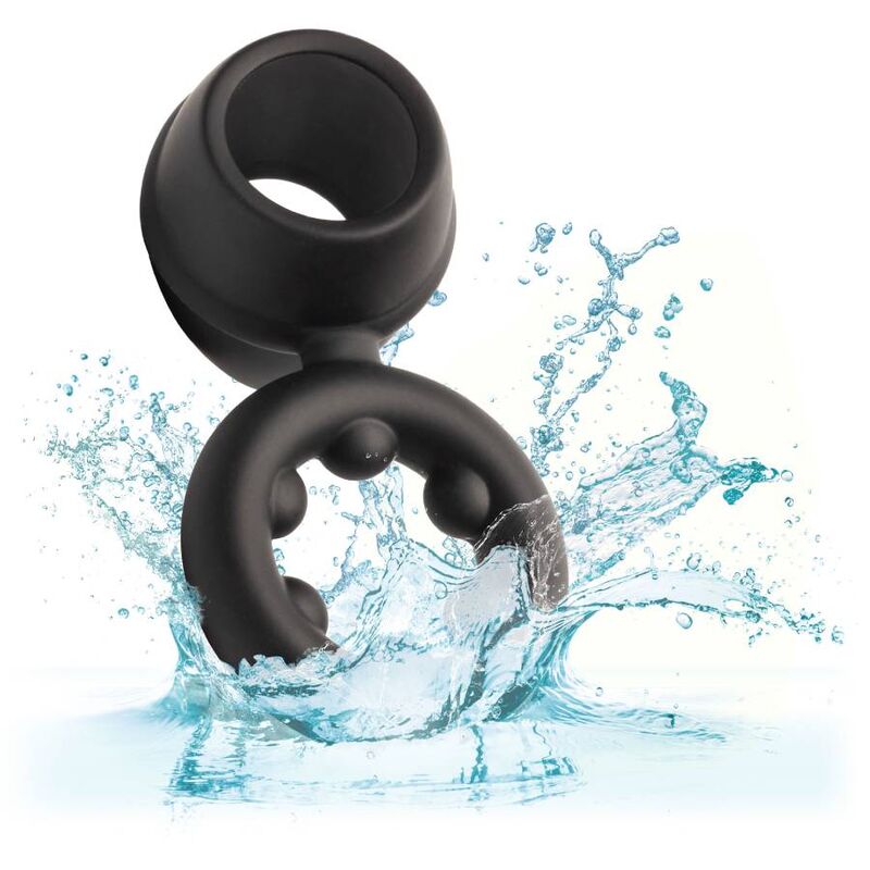 Calexotics Alpha Dual Magnum Ring Black