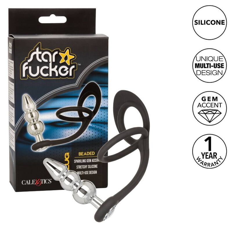 Calexotics Star Fucker Beaded Plug