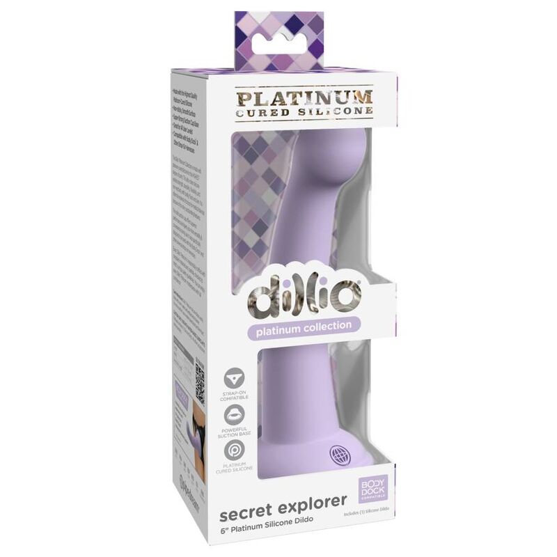 Dillio Secret Explorer 15,24 Cm Violet
