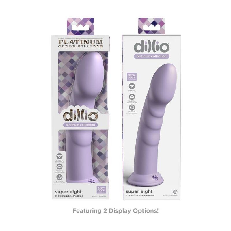 Pipedream Dillio Platinum Super Eight