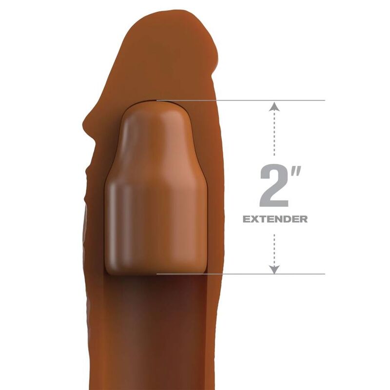 Fantasy X-tensions Elite Tan Penis Sleeve Forlænger Nude