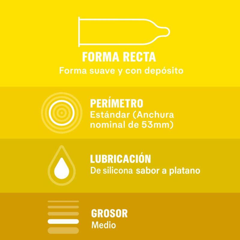 Durex Condoms Durex - Saboreame 12 Units