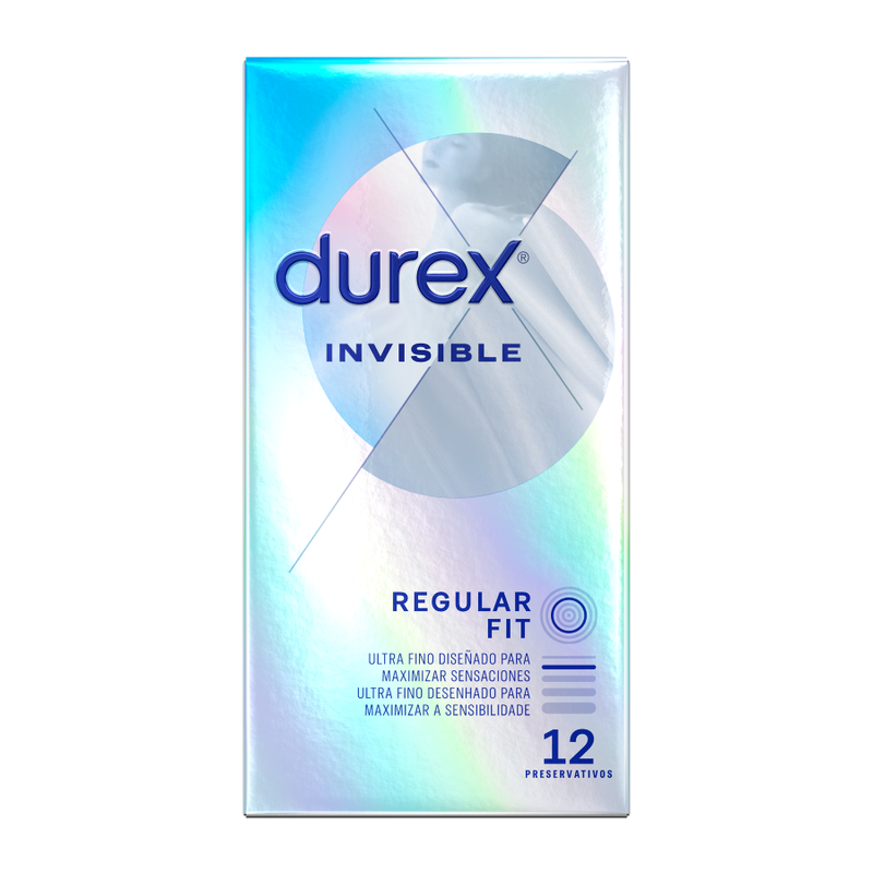 Durex Condoms Durex - Invisible Extra Thin 12 Units