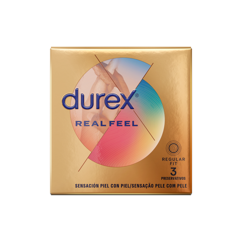 Durex Condoms Durex - Real Feel Condoms 3 Units