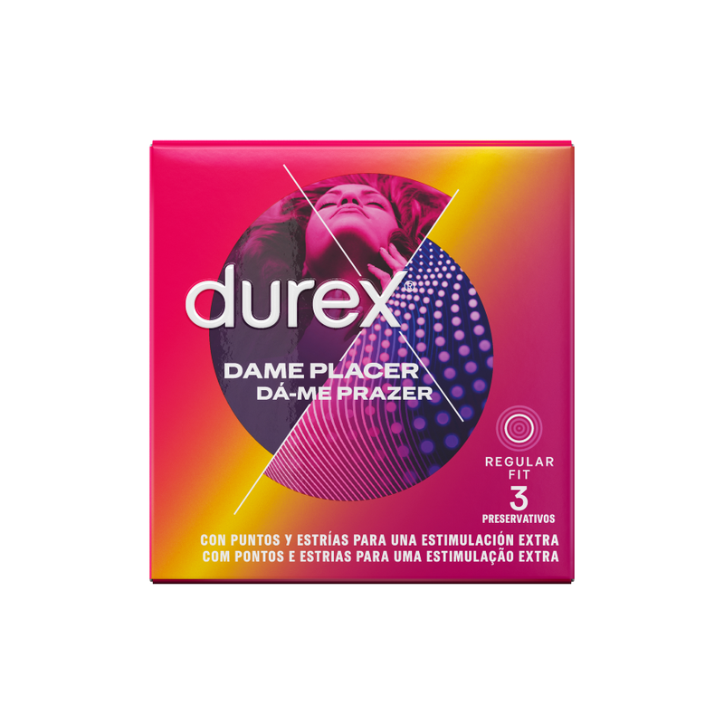 Durex Condoms Durex - Dame Placer 3 Units