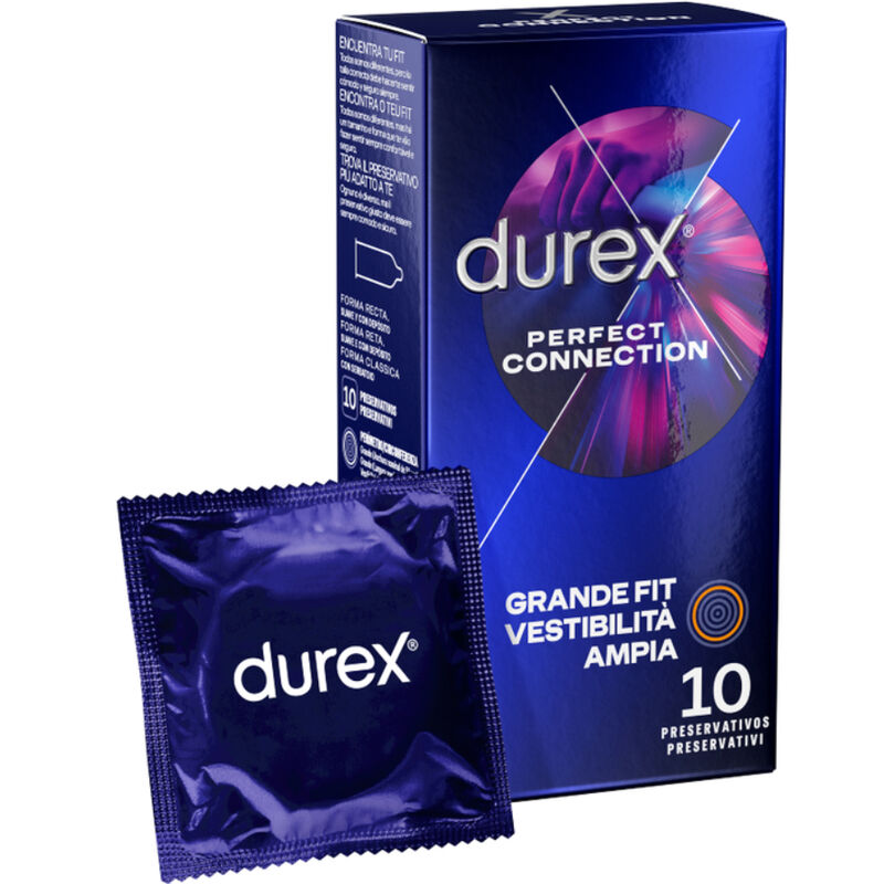Durex Condoms Durex - Perfect Connection Silicone Extra Lubrification 10 Units
