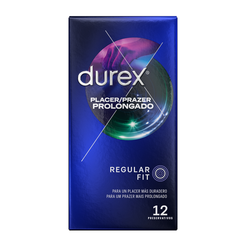 Durex Condoms Durex - Pleasure Prolonged Delayed 12 Units