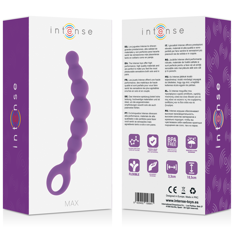 Intense Anal Toys Intense - Anal Beads Max Lilac