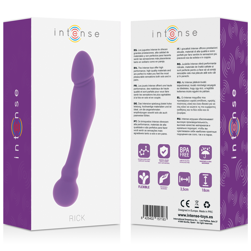 Intense Fun Intense - Silicone Rick Dual Lilac